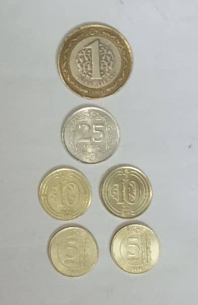 Turkish Lira (Coins) for sale 1