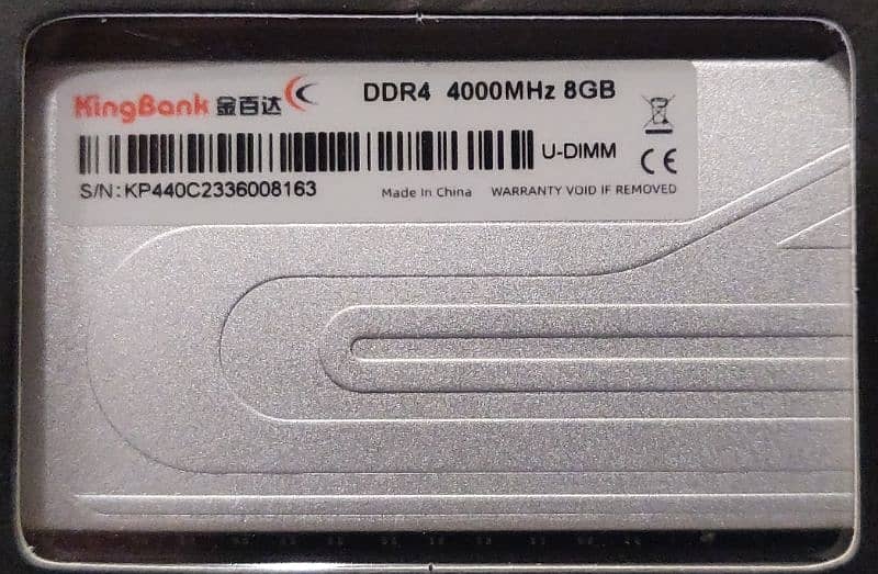 kingbank DDR4 8x2 16GB 4000 MHz 3