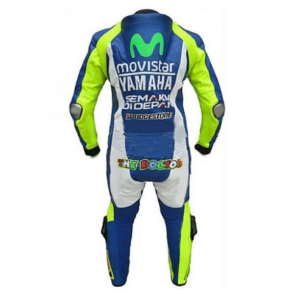 Yamaha Monster Energy One Piece Motorbike Racing Leather Suit daineses 1