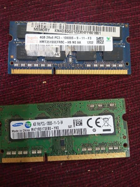 8 GB (4+4) DDR3 LAPTOP RAM 1