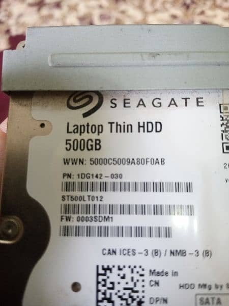 Laptop Hardrive 500 GB 2