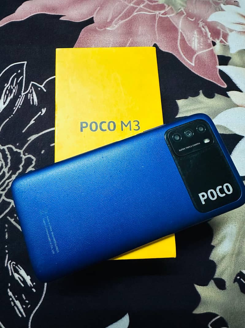 Xiamo Poco M3 4/64 Cool Blue PTA Approved Dual Sim + Android 13 15