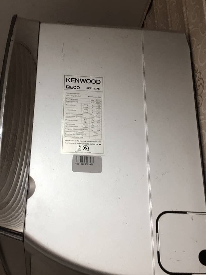 Kenwood AC 1.5 Ton DC Inverter 1