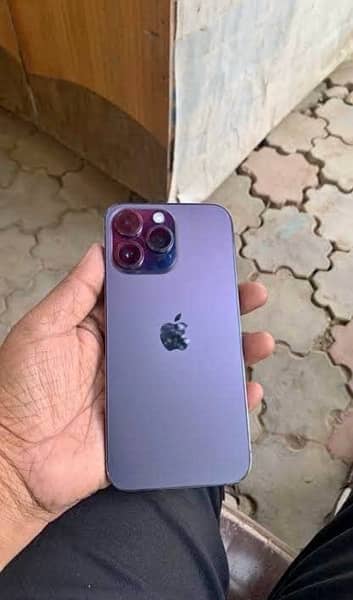 iphone 14 promax Deep purple color 0