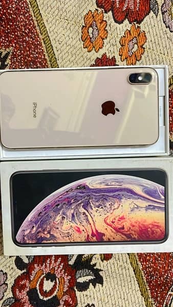 iPhone Xs Max 64gb PTA approved with orignal box 2