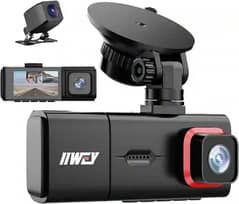 3 Channel Dash Cam Full HD Front and Rear Three Way Dash Camera