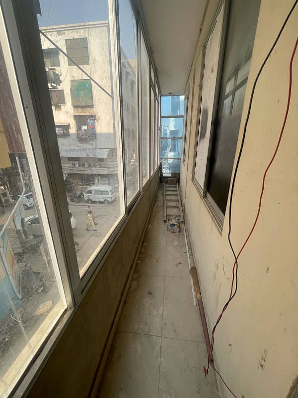 Dha Ph 7 Sehar Com | 1st Floor 600 Sqft Office Floor For Rent | 2 Chambers Work Station | 3 Side Corner Bungalow Facing | 24 Hours Building Accessible | Ideal For IT Comp / Marketing Firm / Software House | Reasonable Rent | 3