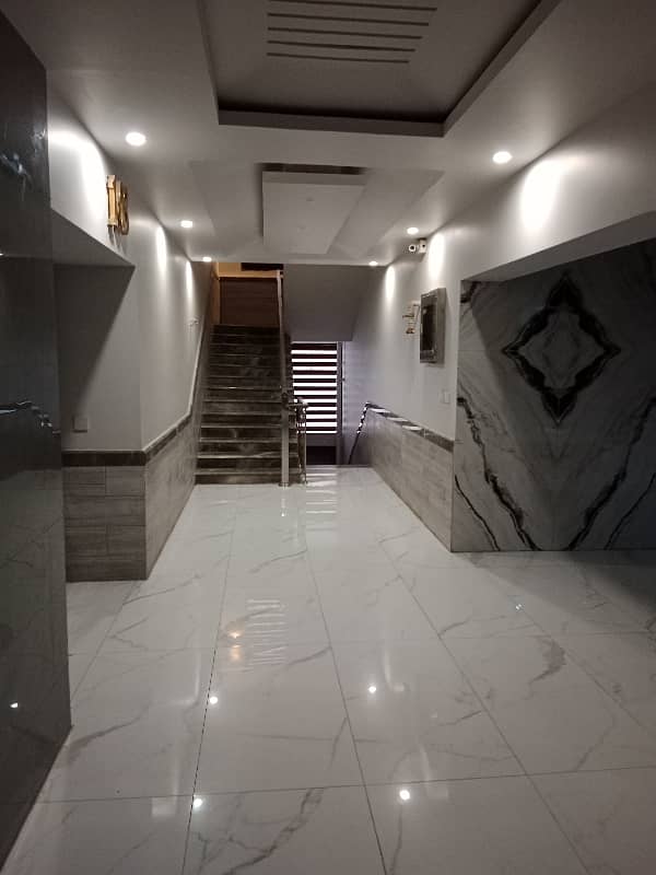 Roshan Heaven 4 Bedrooms Drawing Lounge with Extra Terrace 700 Square Feet West Open Leased Flat Available For Sale With Completion Plan At Prime Location Of Shaheed E Millat Road 13