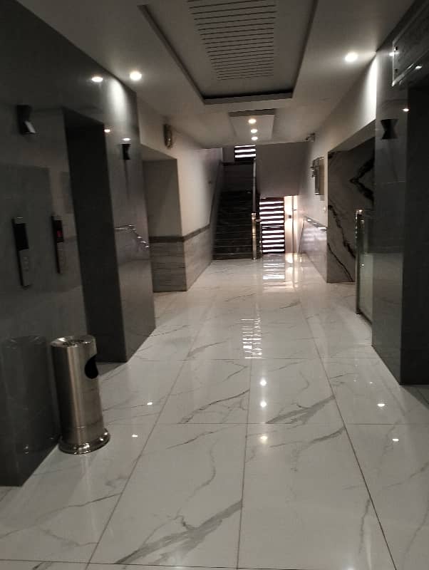 Roshan Heaven 4 Bedrooms Drawing Lounge with Extra Terrace 700 Square Feet West Open Leased Flat Available For Sale With Completion Plan At Prime Location Of Shaheed E Millat Road 15