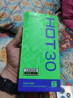 Infinix hot 30 almost new 8 128gb official PTA Approved