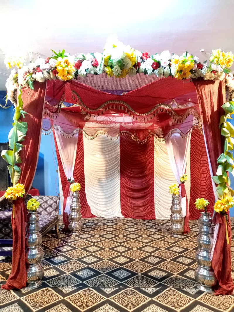 Stainless Steel Mandap Or Canopy 1