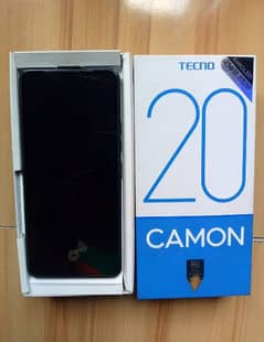 Tecno camon 20 8/256 with complete box set 0