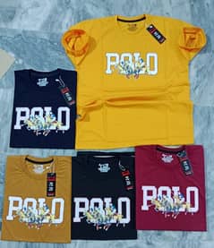 T shirts and polo shirts