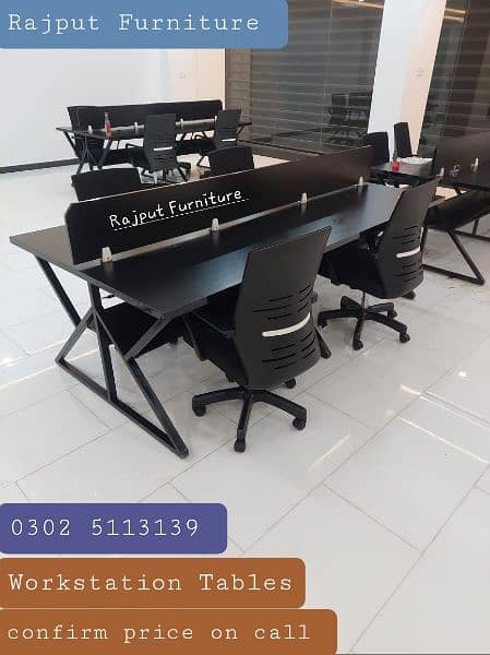 2024 Latest Office Workstations Rajput Furniture Office tables 14