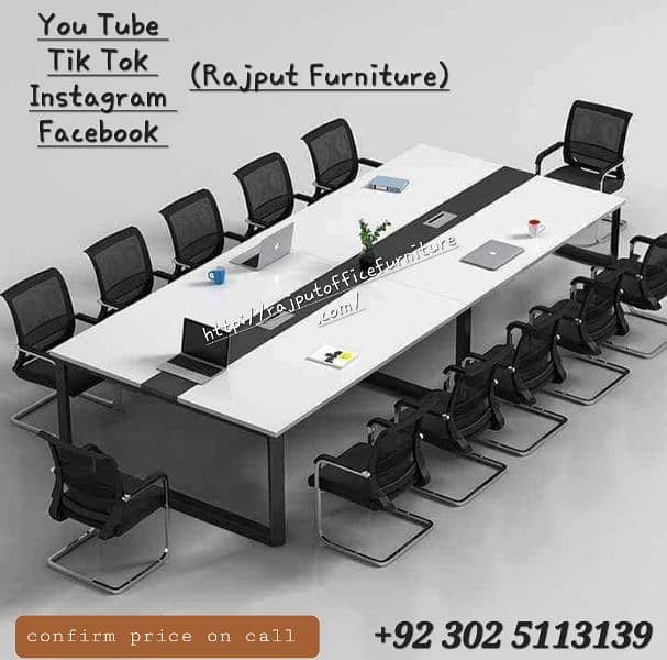 2024 Latest Office Workstations Rajput Furniture Office tables 15