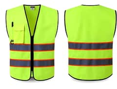 SAFETY REFLECTING VEST DOUBLE COLOR Ultimate Safety Vest for Enhance