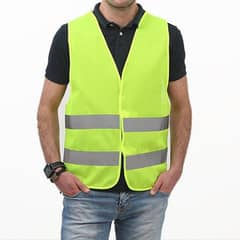 Safety Vest High Visibility Camping Crossing Roadside Workers