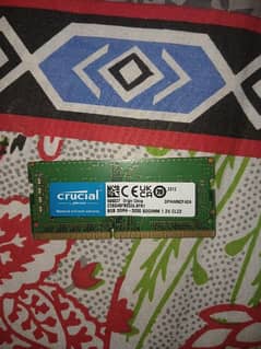 Crucial 8gb DDR4 (Exchange with 4gb Ram + Rs 2000) Laptop Ram 3200mhz