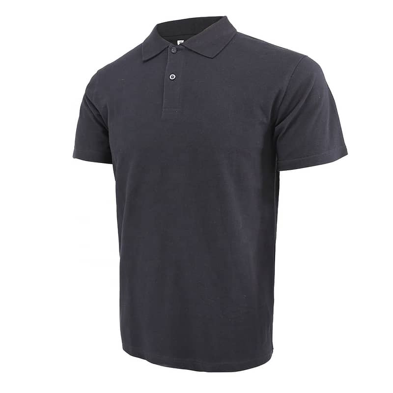 Black Men's Polo Shirt manufacturer best quality 3