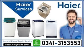 Haier Fully Automatic Washing Machine Experts O34l-3l53553-Faisal