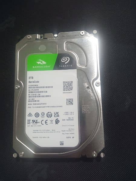 Hard Disk 2TB Seagate barracuda 0