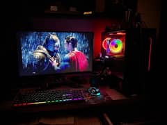 Gaming PC RTX 3070oc with 27" 165hz monitor