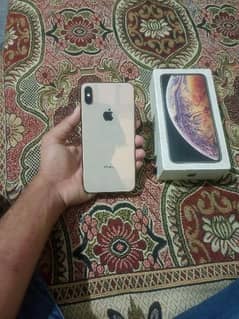 i Phone Xs Max PTA Approved Physical Sim (03407355171)Exhnge possible