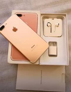 Apple iphone 7 plus 128gb PTA approved My whatsapp 0328=7217=296