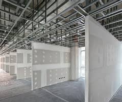 OFFICE PARTITION, GYPSUM BOARD DRYWALL PARTITION &  GLASS PARTITION 0