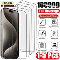 Tempered Glass for iPhone 15 14 13 14 11 pro mini X XS XR 6s 6plus