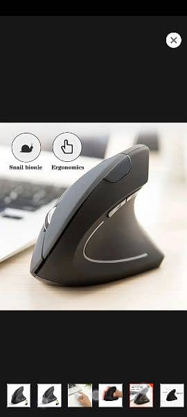Ergonomic Wireless Mouse | Vertical Wireless Mouse | Wireless Mouse 3