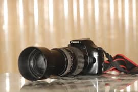 CANON 1100D WITH 70-300MM LENS FOR SALE