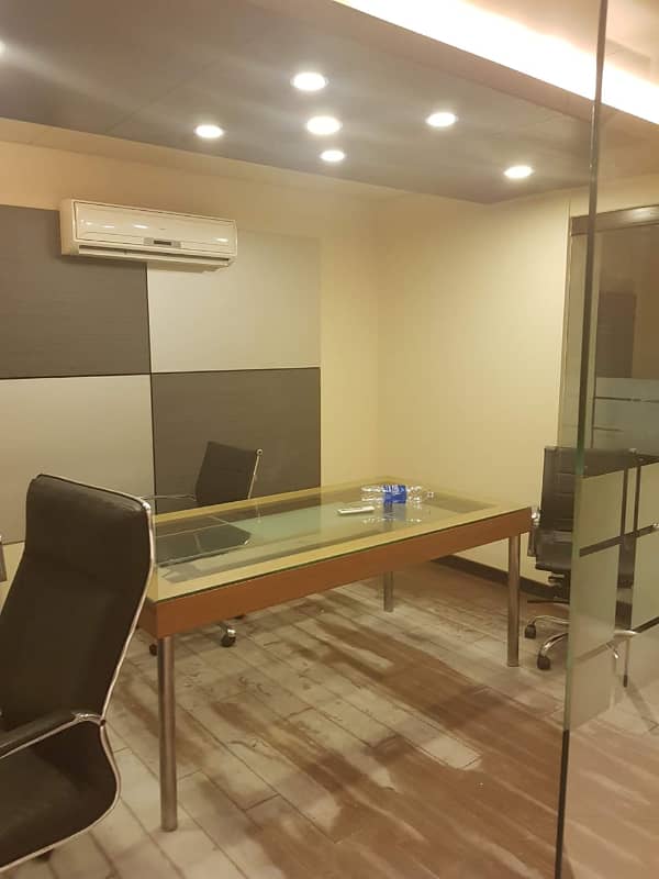 NEAR 26 STREET VIP SMALL FURNISHED OFFICE FOR RENT WITH LIFT BACK UP GENERATOR WITH GLASS CHAMBER AC ALL FURNITURE INCLUDING RENT ALMOST FINAL NOTE 1 MONTH COMMISSION RENT SERVICE CHARGES MUST 5