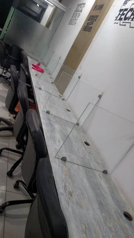 Near 26 Street Furnished Office For Rent 25 Persons Setting With Lift Back Up Generator 24& 7 Time 13