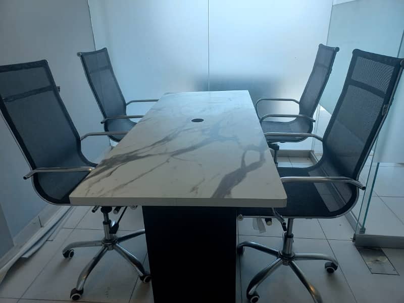 Near 26 Street Furnished Office For Rent 25 Persons Setting With Lift Back Up Generator 24& 7 Time 19