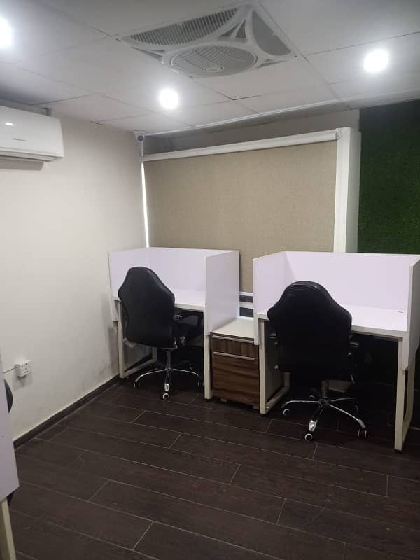 Vip Full Furnished Executive Office For Rent 24& 7 Time With Cubicle Work Station Executive 8