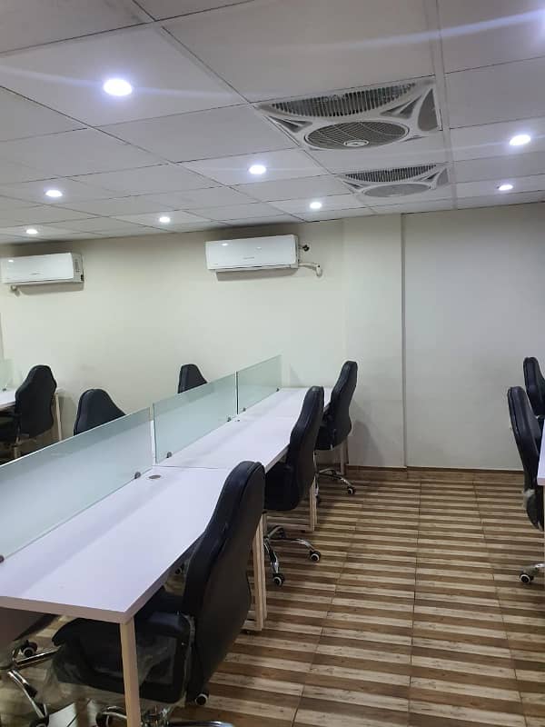 Vip Full Furnished Executive Office For Rent 24& 7 Time With Cubicle Work Station Executive 10