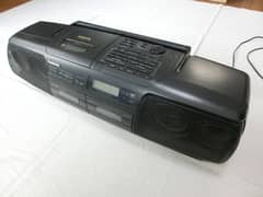 Panasonic RX-DT7 CD Radio Cassette Player From Japan 0