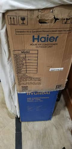 Haier UV Inverter 1.5 ton Heat & Cool AC HSU-18HJUV