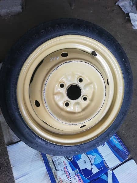 Spare wheel stepne tyre 1