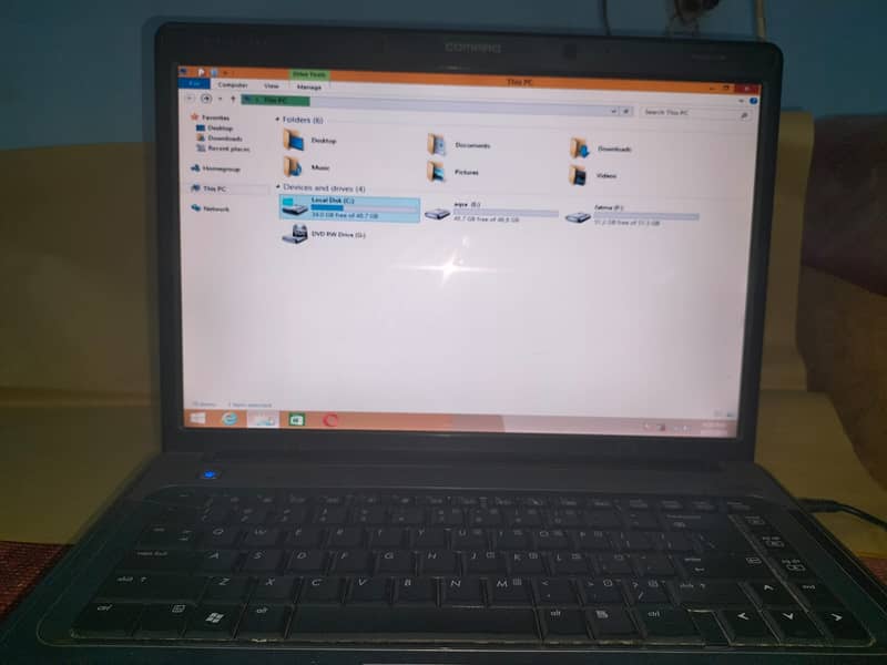Hp compaq laptop 8