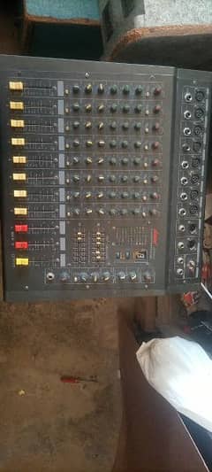 8 Channel Mixer SP Two Speakers and One New  mic Speaker 2 Stand 0