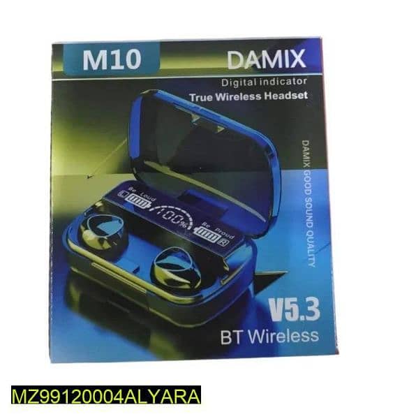 M 10 Wirless Earbuds 1