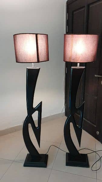 pair of floor lamps 1
