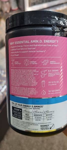 Amino Energy made in USA 2