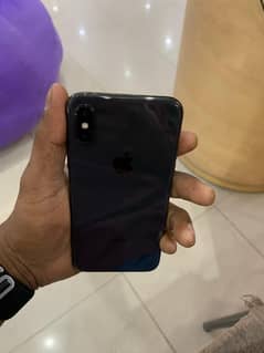 iphone X pta approved grey shiny  black colour at reasonable price 0
