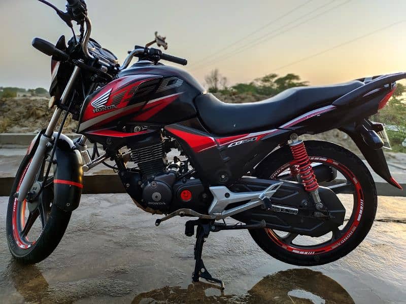 Honda Cb150 f 2018 model Exchange with 125 honda 2