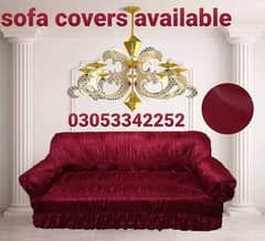 Sofa covers available. . . 0