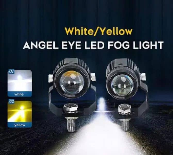 New mini driving fog light for All motorcycle, car, jeep 3