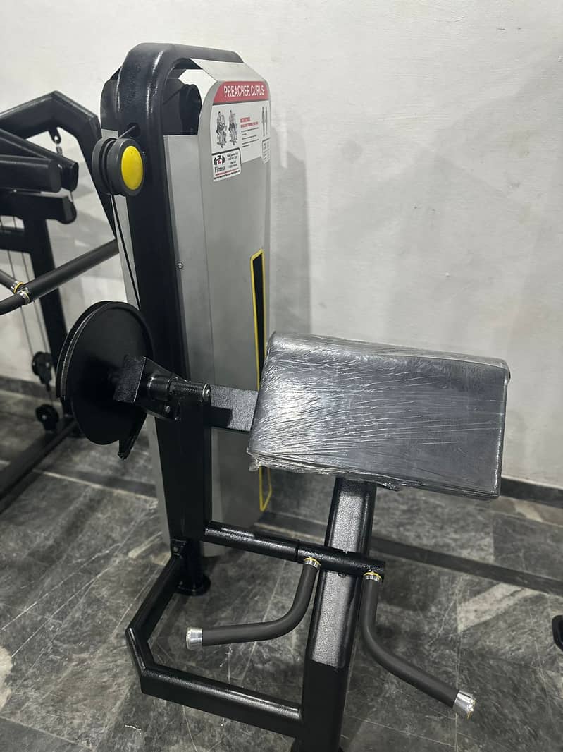 Leg Extension machine || Bench press || Shoulder Press machine || 6